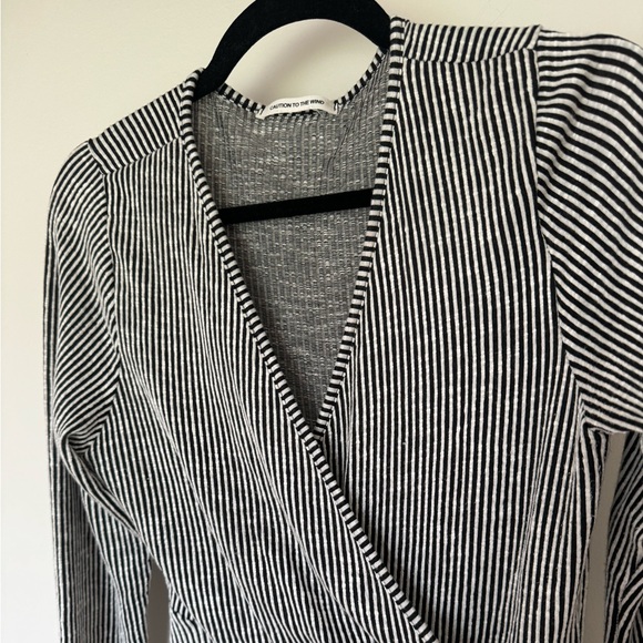 Caution To The Wind Striped Top - Picture 2 of 5